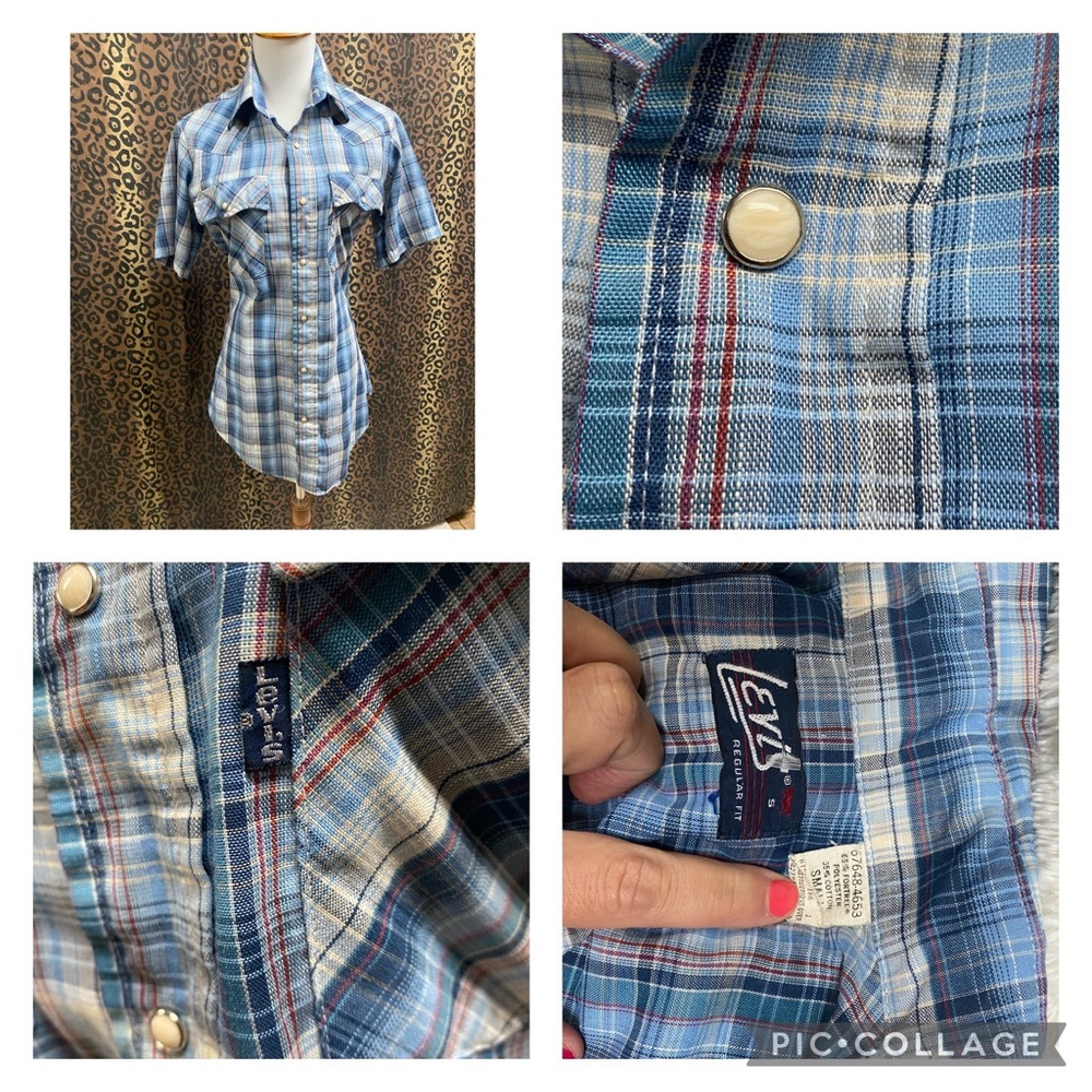 Vintage Levi’s button up shirt